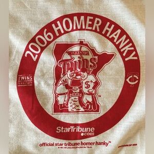 Minnesota Twins 2006 Homer Hanky.